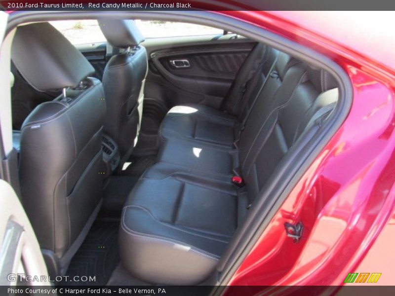 Red Candy Metallic / Charcoal Black 2010 Ford Taurus Limited