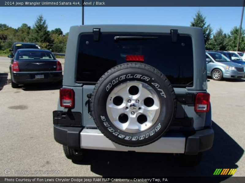 Anvil / Black 2014 Jeep Wrangler Unlimited Sahara 4x4