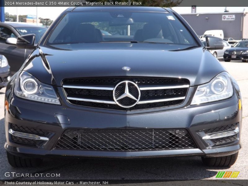 Magnetite Black Metallic / Black 2014 Mercedes-Benz C 350 4Matic Coupe