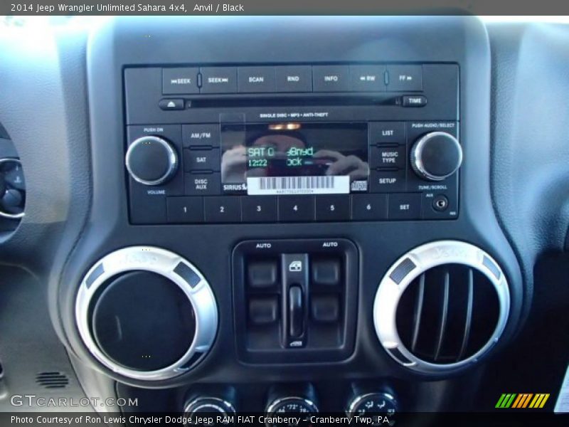 Anvil / Black 2014 Jeep Wrangler Unlimited Sahara 4x4
