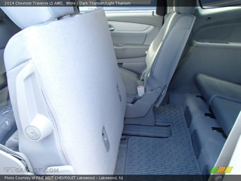 White / Dark Titanium/Light Titanium 2014 Chevrolet Traverse LS AWD