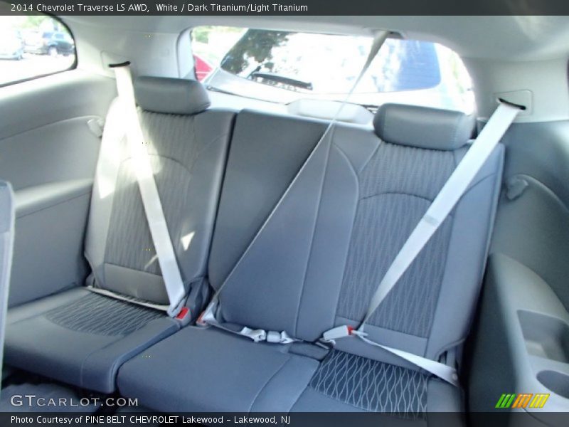 White / Dark Titanium/Light Titanium 2014 Chevrolet Traverse LS AWD