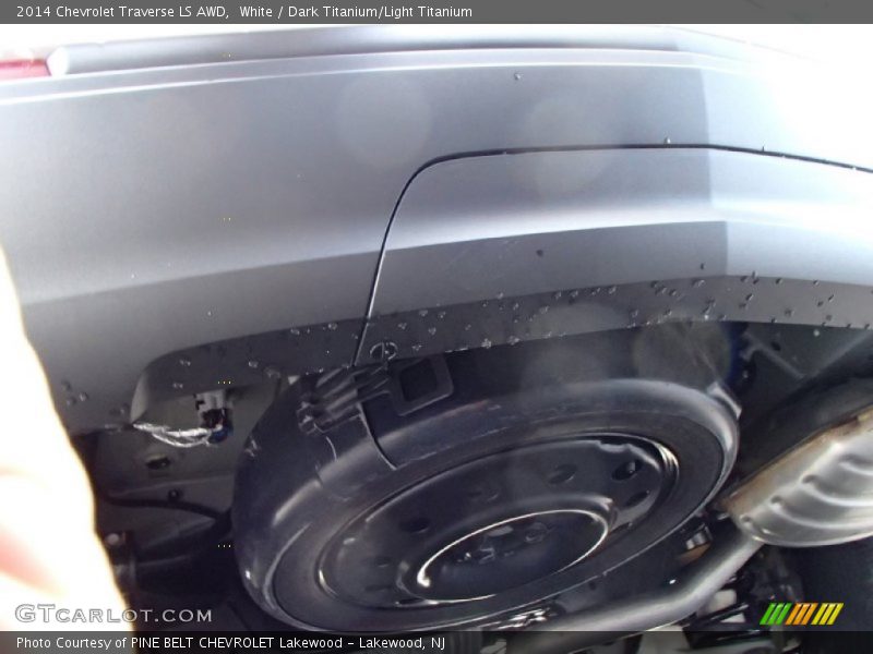 White / Dark Titanium/Light Titanium 2014 Chevrolet Traverse LS AWD