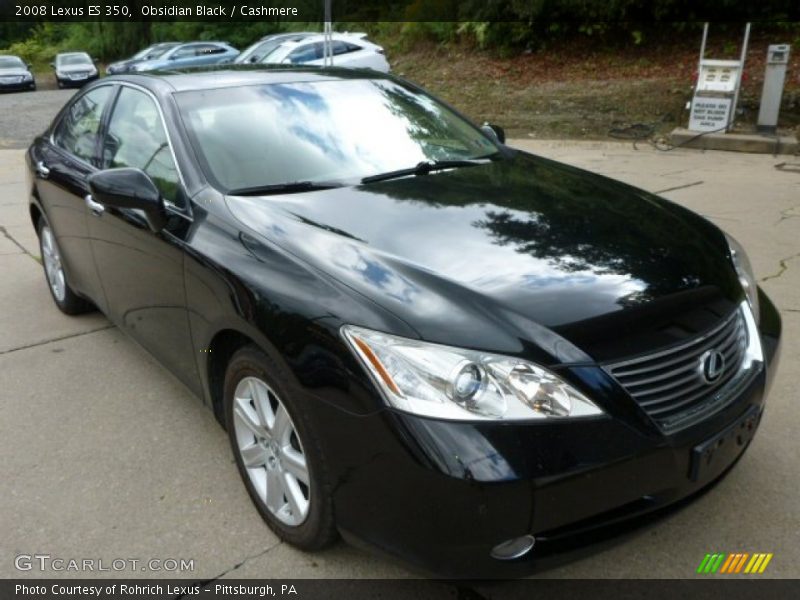 Obsidian Black / Cashmere 2008 Lexus ES 350