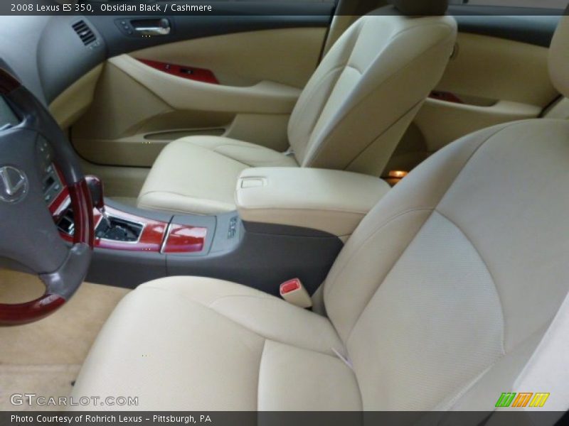 Obsidian Black / Cashmere 2008 Lexus ES 350