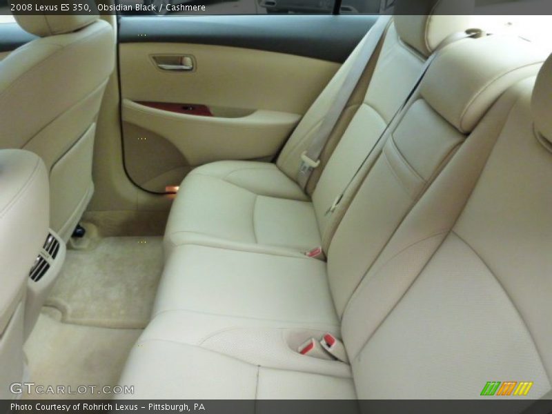 Obsidian Black / Cashmere 2008 Lexus ES 350