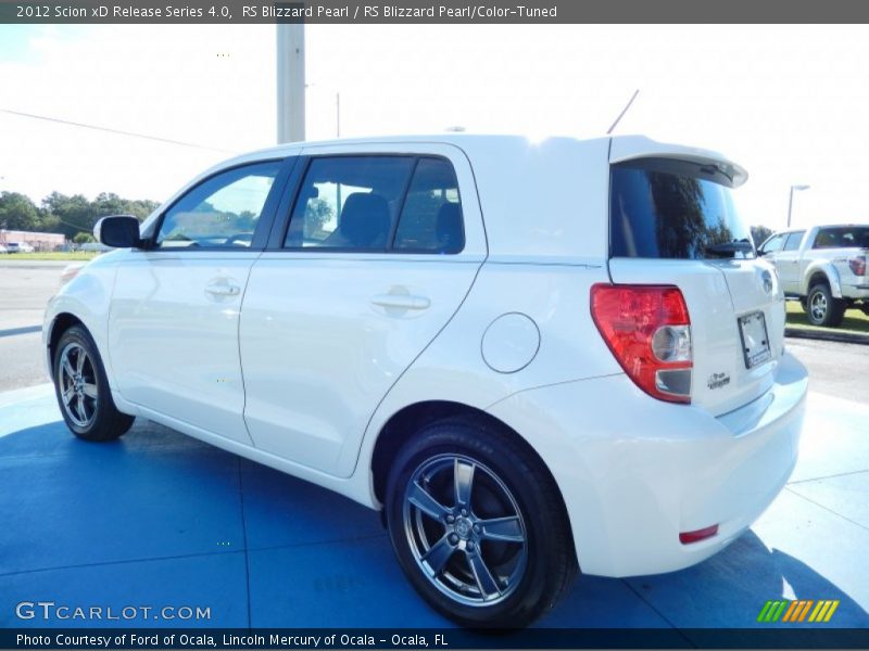 RS Blizzard Pearl / RS Blizzard Pearl/Color-Tuned 2012 Scion xD Release Series 4.0