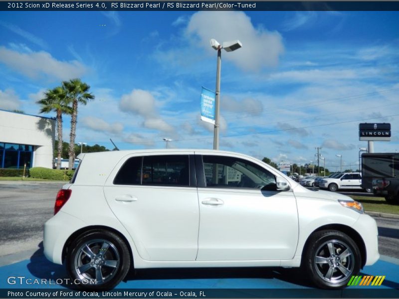 RS Blizzard Pearl / RS Blizzard Pearl/Color-Tuned 2012 Scion xD Release Series 4.0