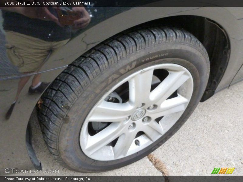 Obsidian Black / Cashmere 2008 Lexus ES 350