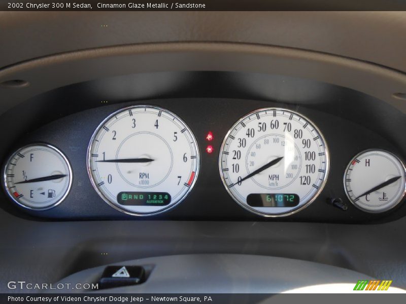  2002 300 M Sedan M Sedan Gauges