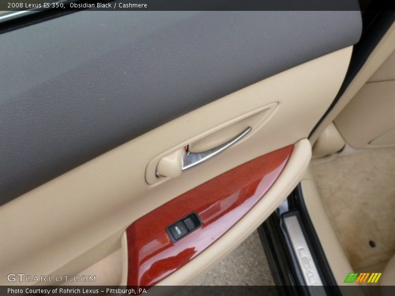 Obsidian Black / Cashmere 2008 Lexus ES 350