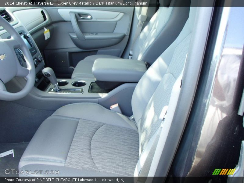 Cyber Grey Metallic / Dark Titanium/Light Titanium 2014 Chevrolet Traverse LS