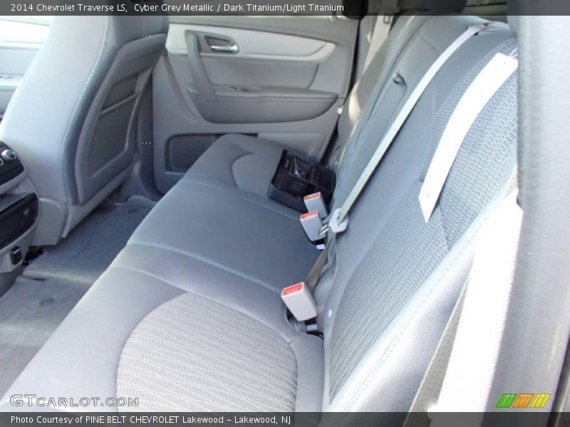 Cyber Grey Metallic / Dark Titanium/Light Titanium 2014 Chevrolet Traverse LS