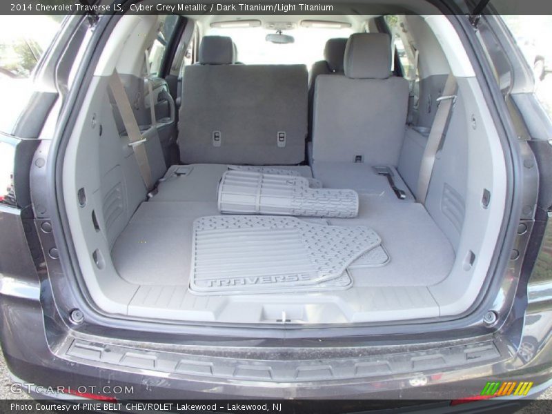 Cyber Grey Metallic / Dark Titanium/Light Titanium 2014 Chevrolet Traverse LS