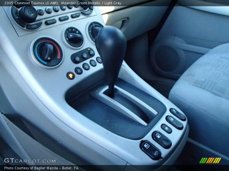 Meander Green Metallic / Light Gray 2005 Chevrolet Equinox LS AWD