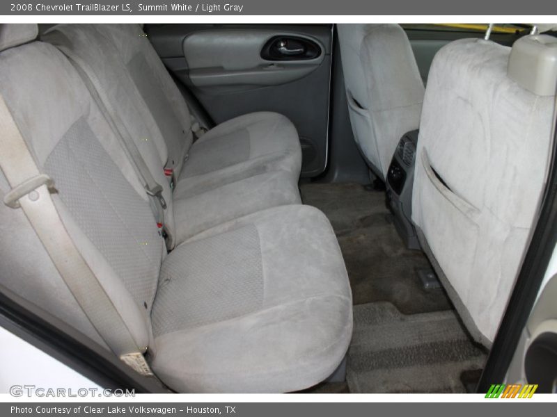 Summit White / Light Gray 2008 Chevrolet TrailBlazer LS