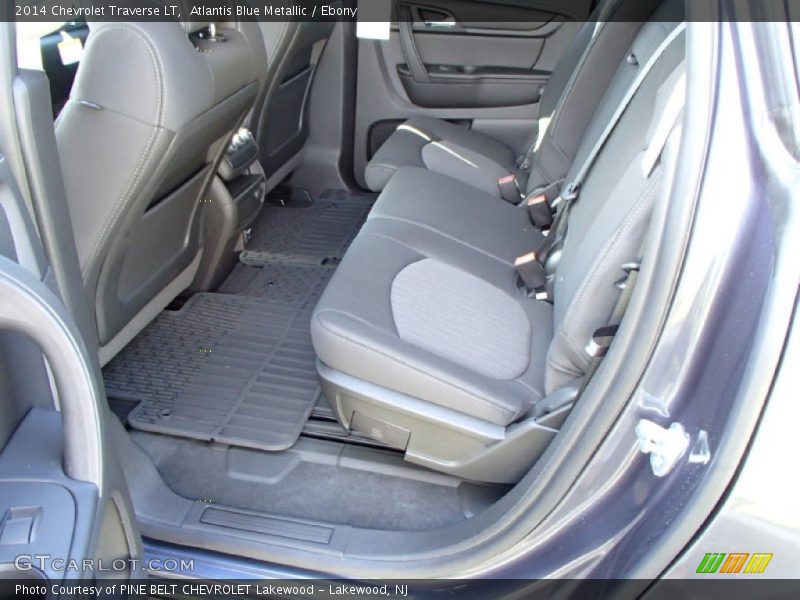 Atlantis Blue Metallic / Ebony 2014 Chevrolet Traverse LT