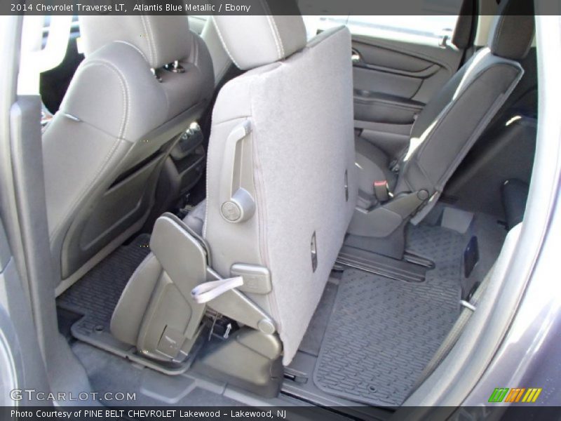 Atlantis Blue Metallic / Ebony 2014 Chevrolet Traverse LT