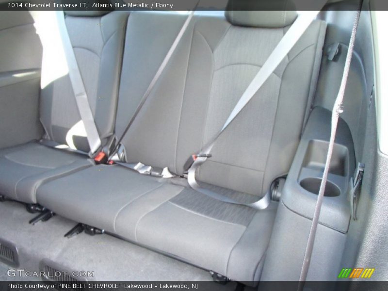 Atlantis Blue Metallic / Ebony 2014 Chevrolet Traverse LT
