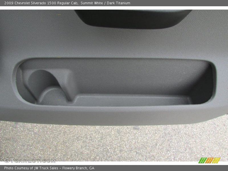 Summit White / Dark Titanium 2009 Chevrolet Silverado 1500 Regular Cab