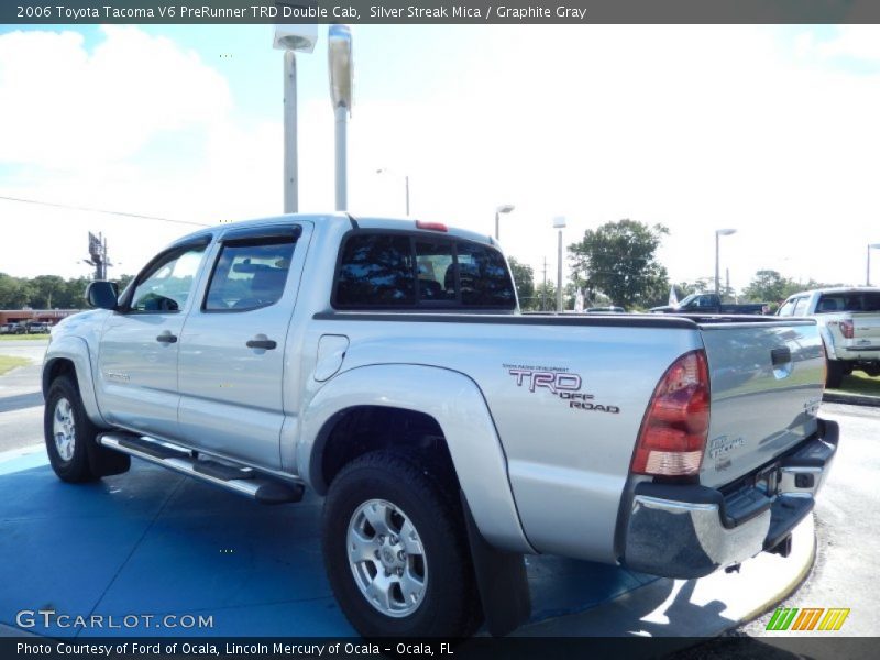 Silver Streak Mica / Graphite Gray 2006 Toyota Tacoma V6 PreRunner TRD Double Cab