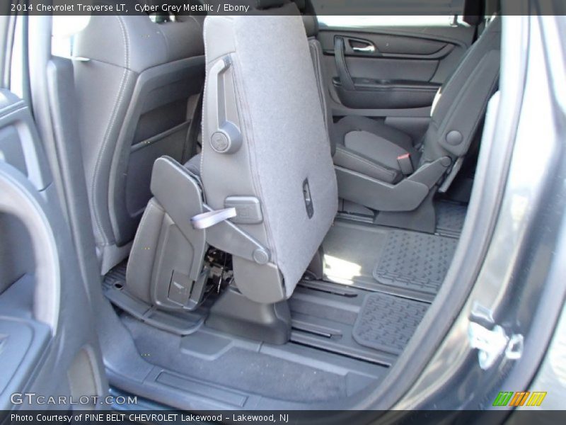 Cyber Grey Metallic / Ebony 2014 Chevrolet Traverse LT