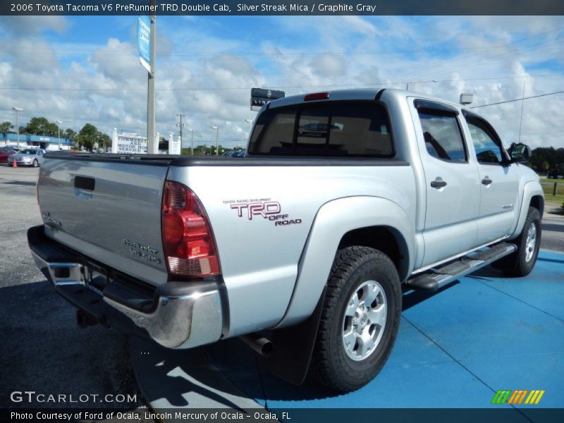 Silver Streak Mica / Graphite Gray 2006 Toyota Tacoma V6 PreRunner TRD Double Cab