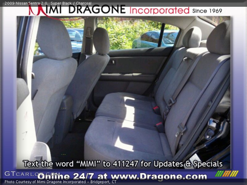 Super Black / Charcoal 2009 Nissan Sentra 2.0