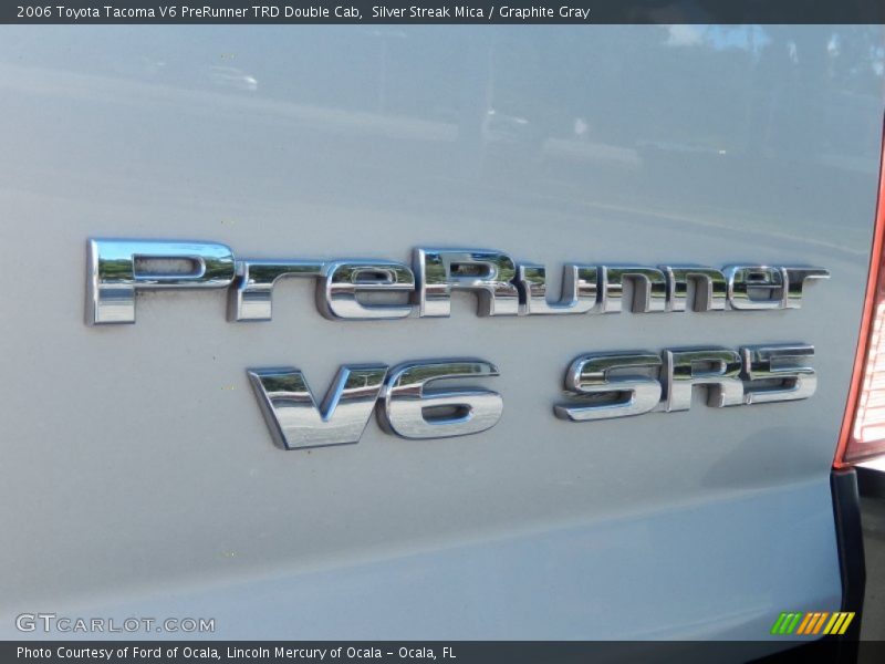 Silver Streak Mica / Graphite Gray 2006 Toyota Tacoma V6 PreRunner TRD Double Cab