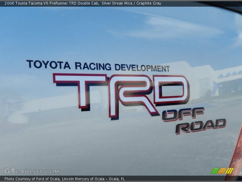 Silver Streak Mica / Graphite Gray 2006 Toyota Tacoma V6 PreRunner TRD Double Cab