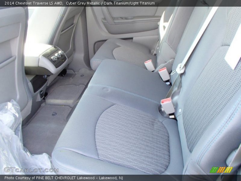 Cyber Grey Metallic / Dark Titanium/Light Titanium 2014 Chevrolet Traverse LS AWD