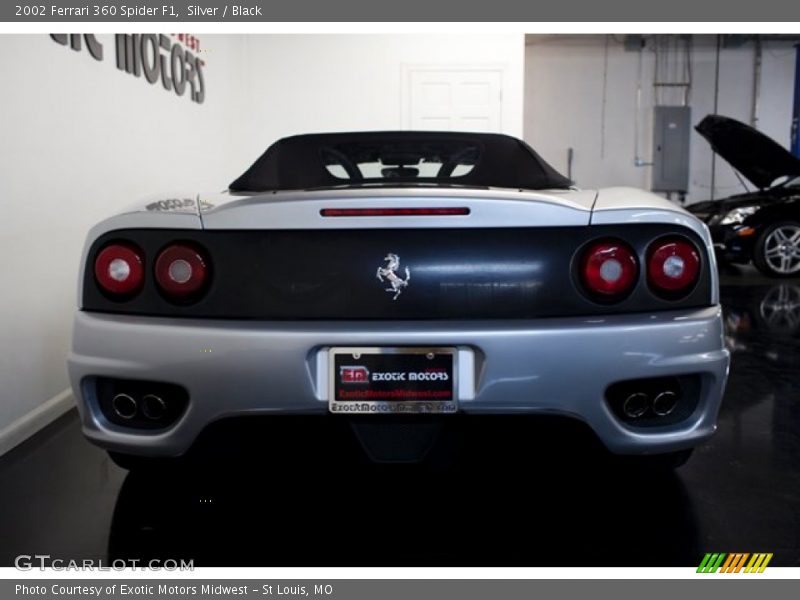 Silver / Black 2002 Ferrari 360 Spider F1
