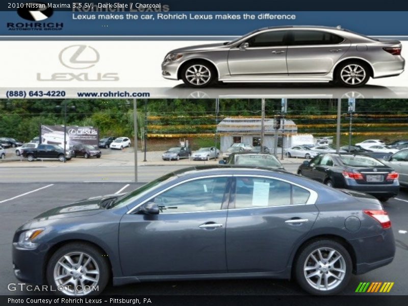 Dark Slate / Charcoal 2010 Nissan Maxima 3.5 SV