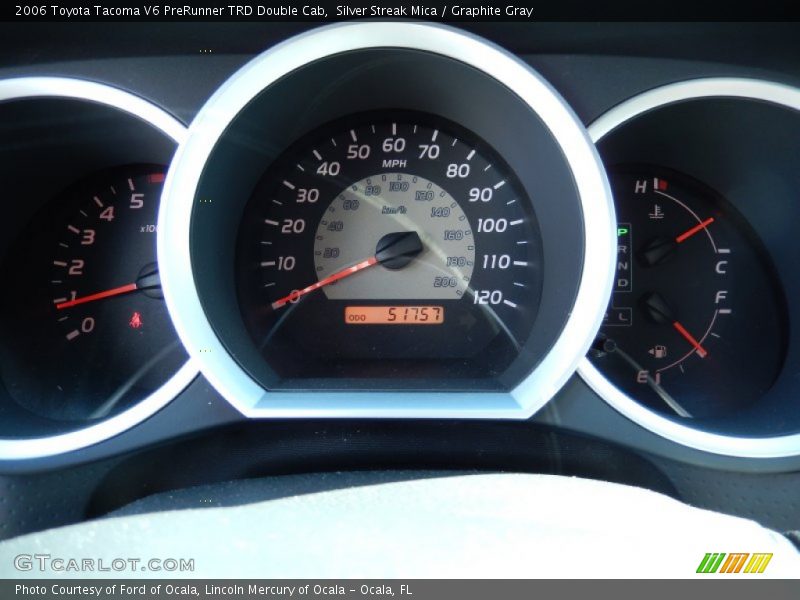 Silver Streak Mica / Graphite Gray 2006 Toyota Tacoma V6 PreRunner TRD Double Cab