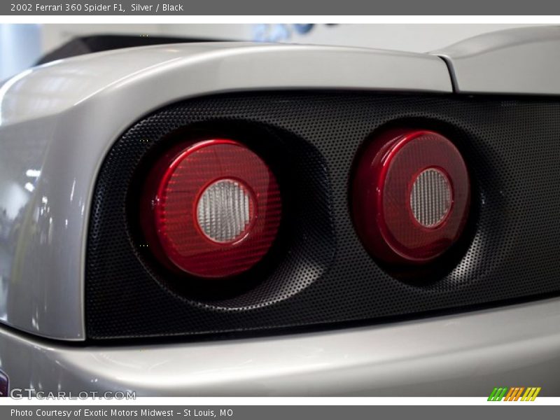 Silver / Black 2002 Ferrari 360 Spider F1