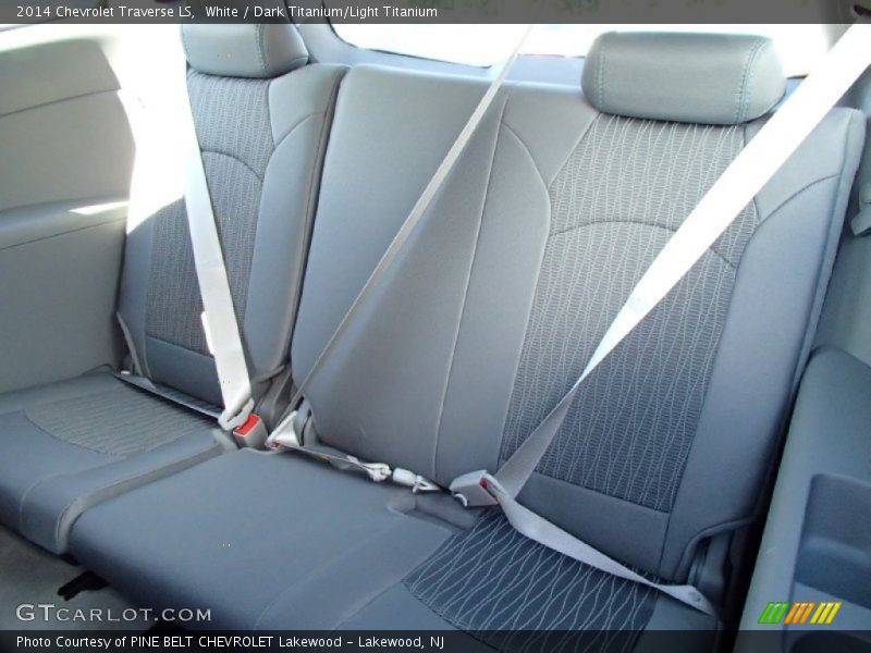 White / Dark Titanium/Light Titanium 2014 Chevrolet Traverse LS
