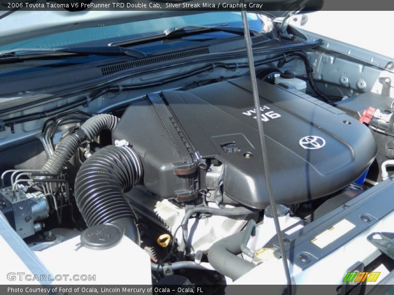 Silver Streak Mica / Graphite Gray 2006 Toyota Tacoma V6 PreRunner TRD Double Cab