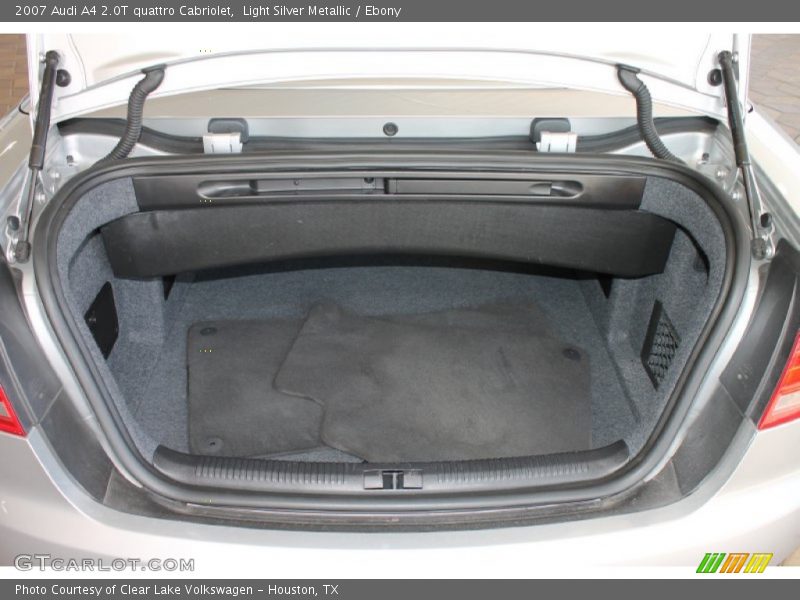 Light Silver Metallic / Ebony 2007 Audi A4 2.0T quattro Cabriolet