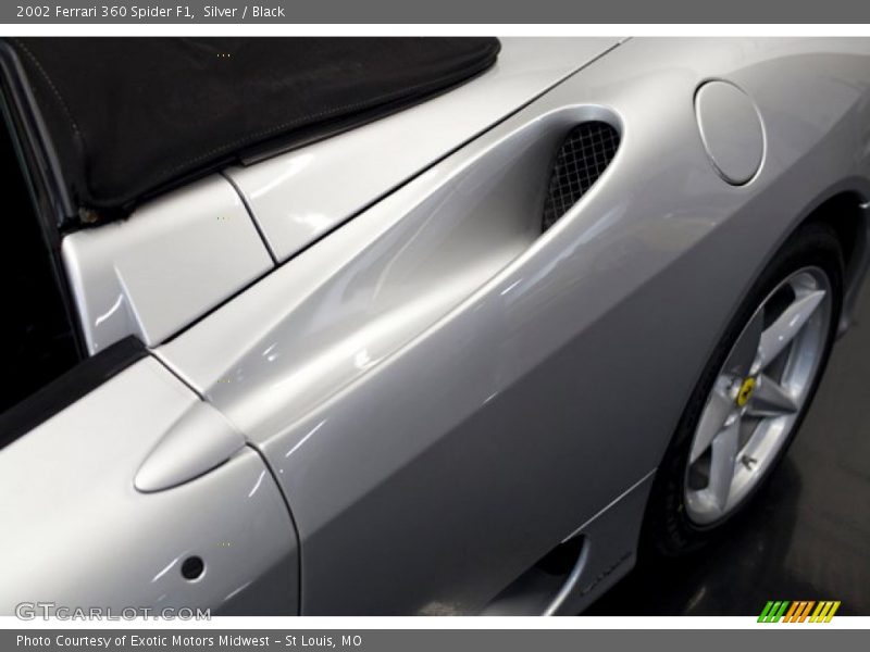 Silver / Black 2002 Ferrari 360 Spider F1
