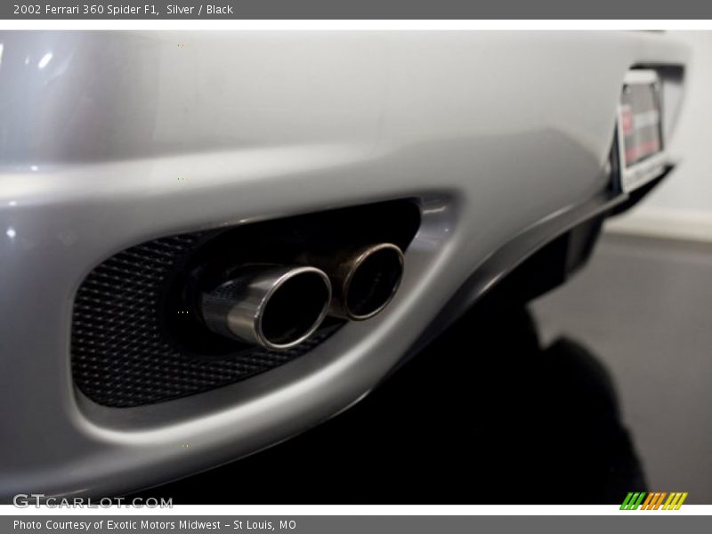 Exhaust of 2002 360 Spider F1
