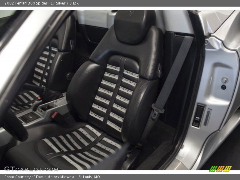 Front Seat of 2002 360 Spider F1