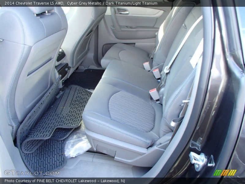 Cyber Grey Metallic / Dark Titanium/Light Titanium 2014 Chevrolet Traverse LS AWD