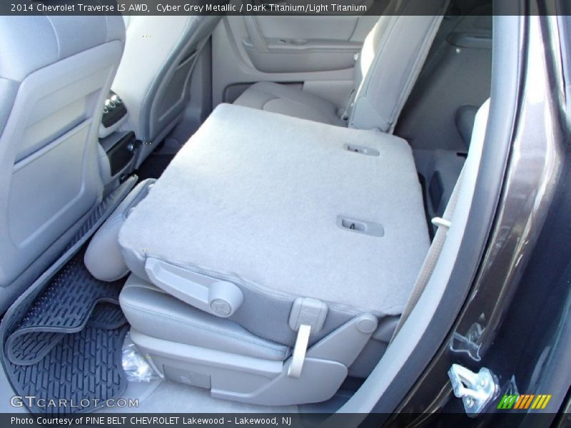 Cyber Grey Metallic / Dark Titanium/Light Titanium 2014 Chevrolet Traverse LS AWD