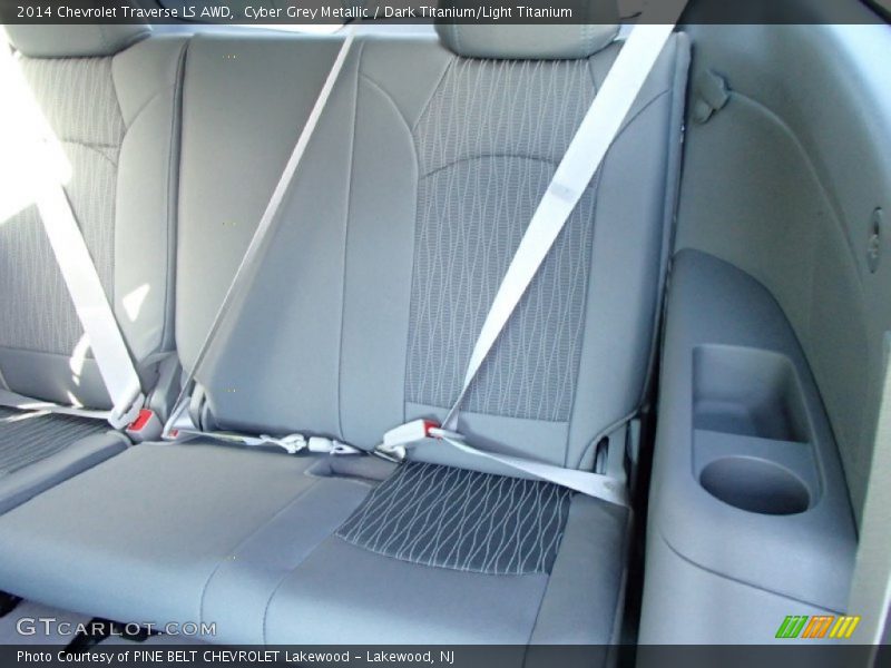 Cyber Grey Metallic / Dark Titanium/Light Titanium 2014 Chevrolet Traverse LS AWD