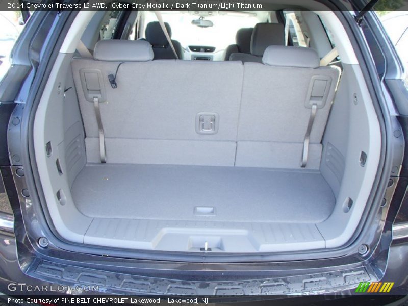 Cyber Grey Metallic / Dark Titanium/Light Titanium 2014 Chevrolet Traverse LS AWD