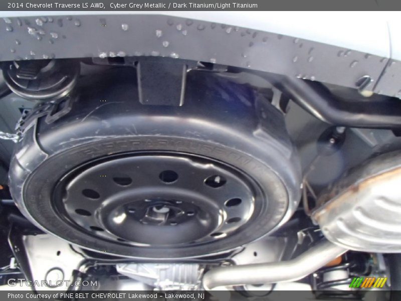 Cyber Grey Metallic / Dark Titanium/Light Titanium 2014 Chevrolet Traverse LS AWD