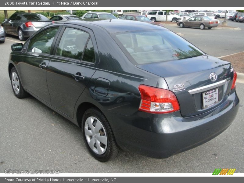 Flint Mica / Dark Charcoal 2008 Toyota Yaris Sedan