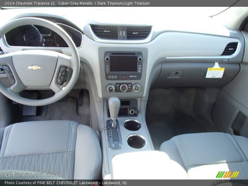 Dashboard of 2014 Traverse LS