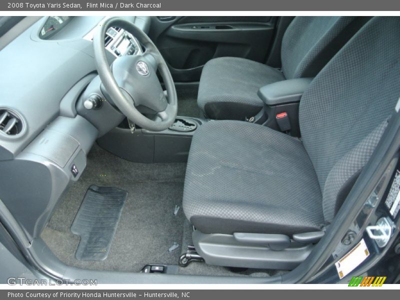 Flint Mica / Dark Charcoal 2008 Toyota Yaris Sedan