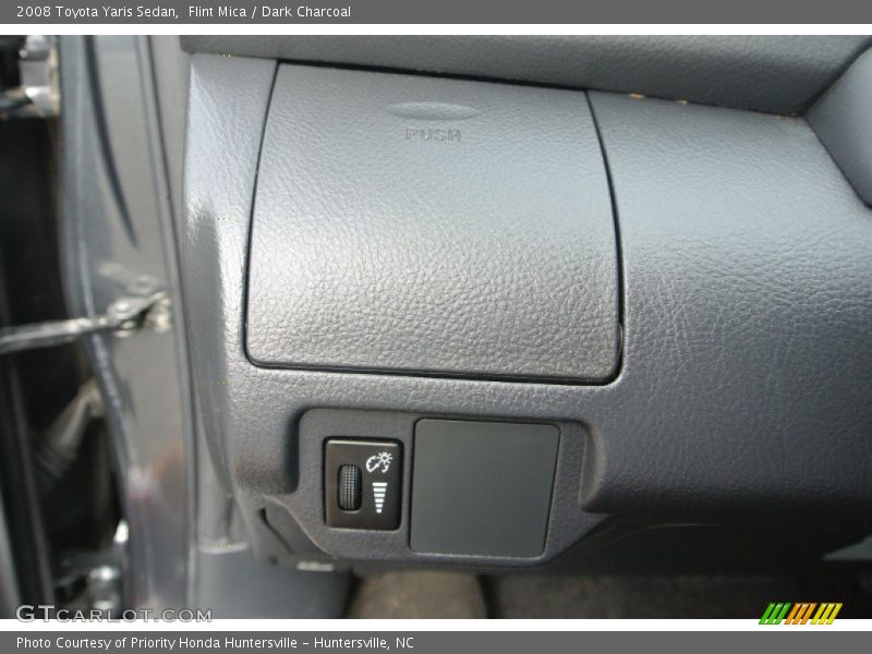 Flint Mica / Dark Charcoal 2008 Toyota Yaris Sedan
